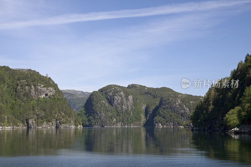 奥斯特fjorden Bergen Norway报道